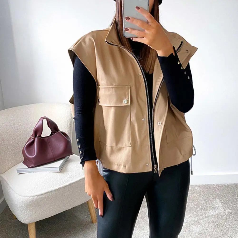 jackets for Women 2021 vest Women Vest Pocket Slant Zip Coat Vest Women Motorcycle Vest Useful Jacket Vest
jackets for Women 2021 vest Women Vest Pocket Slant Zip Coat Vest Women Motorcycle Vest Useful Jacket Vest