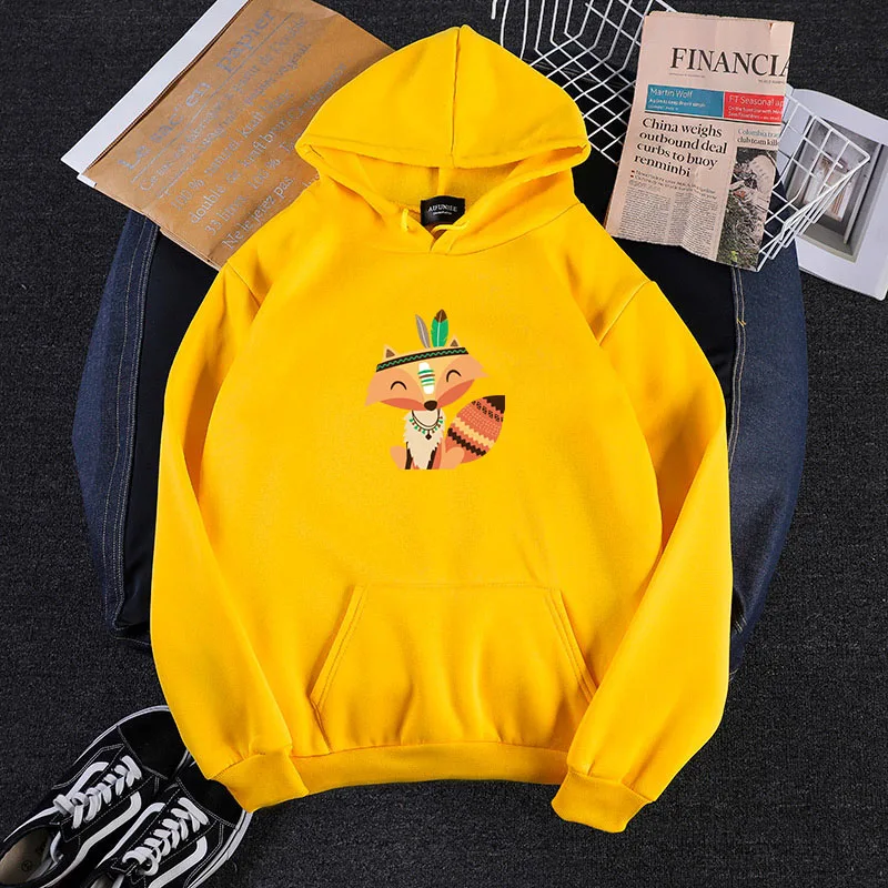 Japanese Streetwear Autumn Winter Harajuku Hoody Sweatshirts Women Kawaii Fox Print Plus Velvet Hoodies Tops Sudaderas Mujer
Japanese Streetwear Autumn Winter Harajuku Hoody Sweatshirts Women Kawaii Fox Print Plus Velvet Hoodies Tops Sudaderas Mujer