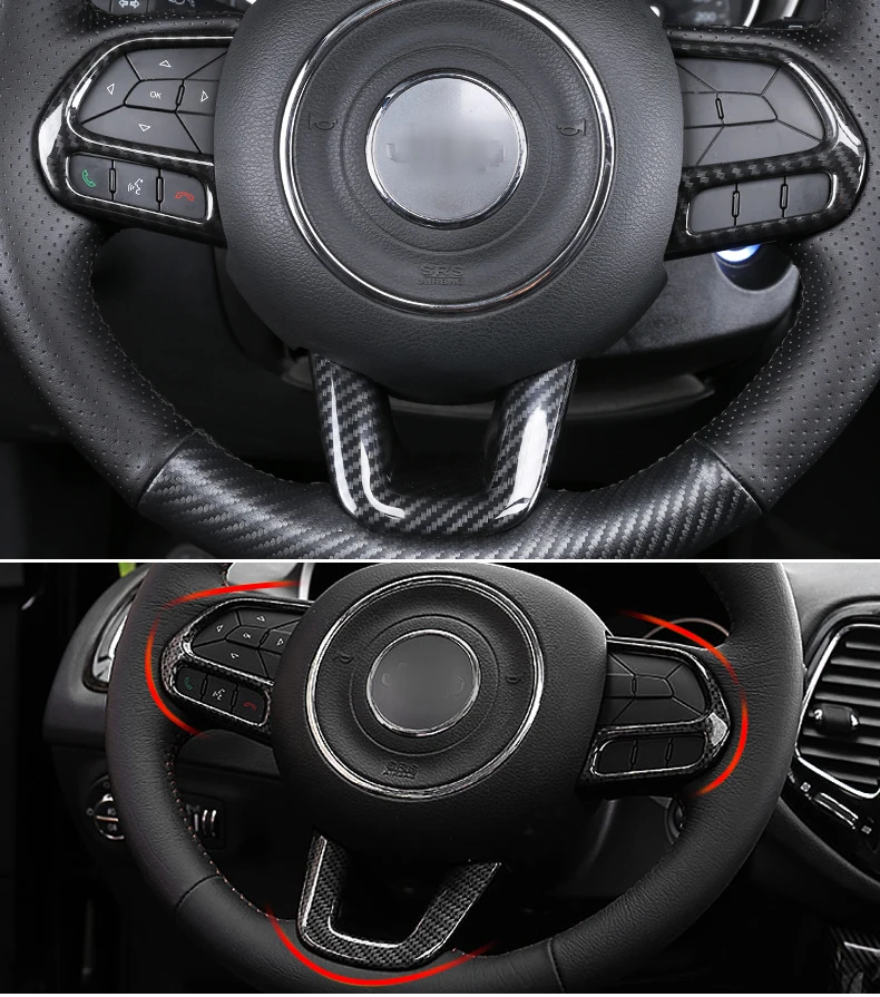 Интерьерные аксессуары для Jeep Compass 2017 2018 2019 2020 2021 автомобильный Стайлинг Кнопка рулевого колеса декоративная крышка отделка рамка
Интерьерные аксессуары для Jeep Compass 2017 2018 2019 2020 2021 автомобильный Стайлинг Кнопка рулевого колеса декоративная крышка отделка рамка