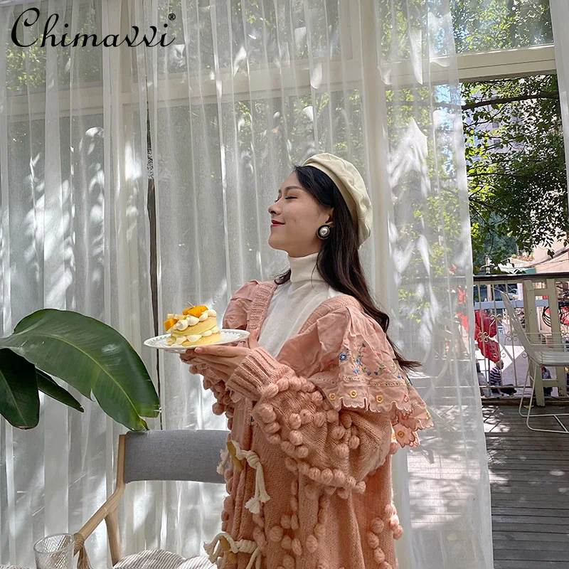Cherry Strawberry Long Sweater Korean Fashion Loose Outer Wear Knitted Cardigan 2021 Autumn Women's Clothing Sweet Tops
Cherry Strawberry Long Sweater Korean Fashion Loose Outer Wear Knitted Cardigan 2021 Autumn Women's Clothing Sweet Tops