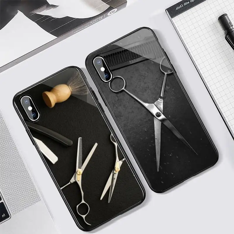 Hair Stylist Scissors Brush pattern Phone Case Tempered glass For iphone 6 7 8 plus X XS XR 11 12 13 PRO MAX mini
Hair Stylist Scissors Brush pattern Phone Case Tempered glass For iphone 6 7 8 plus X XS XR 11 12 13 PRO MAX mini