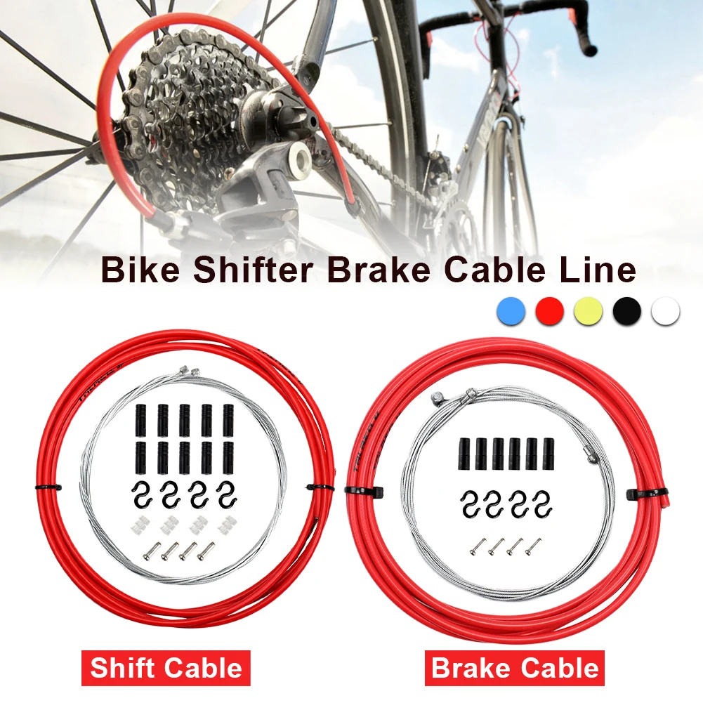 Universal Bike Shifter Derailleur Cable & Brake Cable 4mm/5mm Line Wire Cables Repairing Kit For Mountain Road Bike Accessories
Universal Bike Shifter Derailleur Cable & Brake Cable 4mm/5mm Line Wire Cables Repairing Kit For Mountain Road Bike Accessories