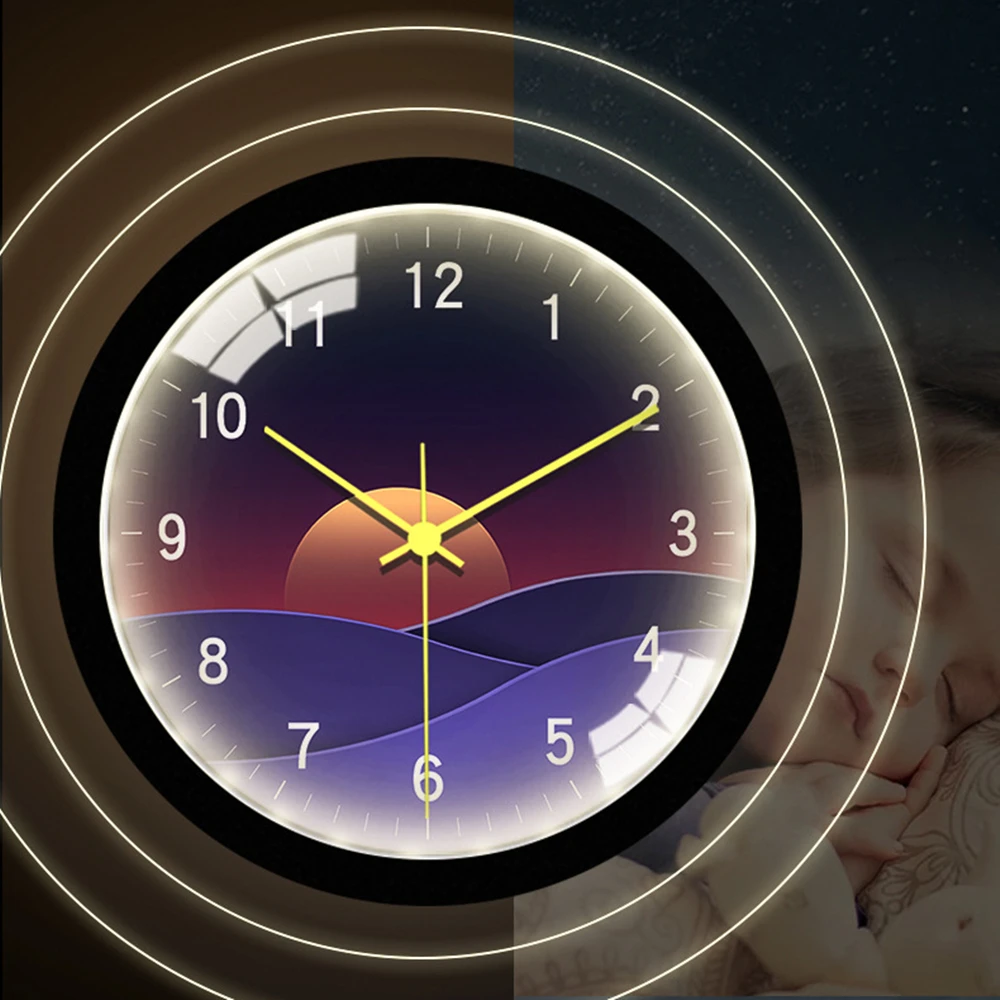 Интеллектуальный Голосовое управление Светодиодный светящийся художественный декор комнаты Настенные часы Современные 3d настенные часы ...
Интеллектуальный Голосовое управление Светодиодный светящийся художественный декор комнаты Настенные часы Современные 3d настенные часы ...