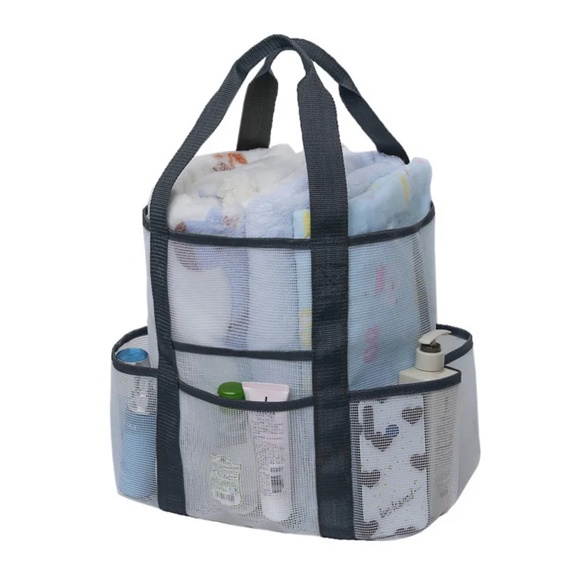 High Capacity Women Mesh Transparent Bag Breathable Multiple Pockets Storage Bag For Bath Picnic Tote Storage Pouch Handbag
High Capacity Women Mesh Transparent Bag Breathable Multiple Pockets Storage Bag For Bath Picnic Tote Storage Pouch Handbag