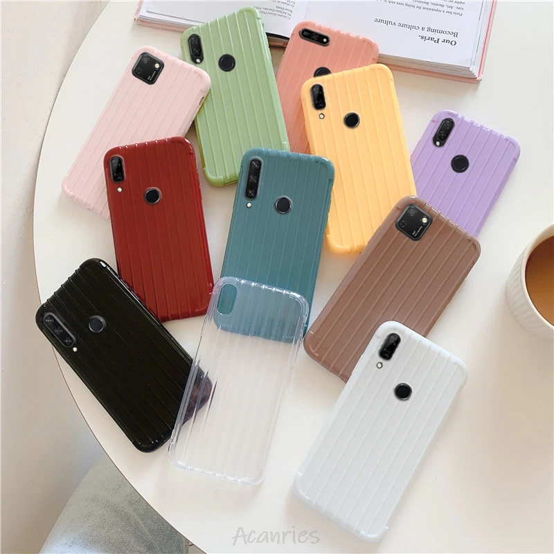 Силиконовый чехол для huawei p smart z plus y9 y7 y6 prime pro 2019 2018 противоударный y8p y6p y5p|Бамперы|