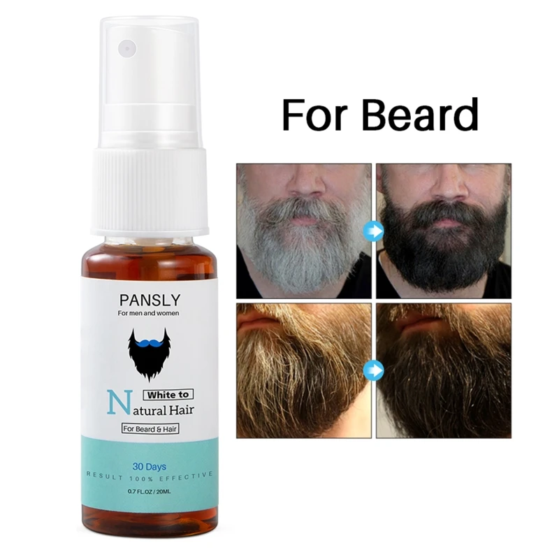 PANSLY Beard & Hair Restore To Natural Hair Color Spray for Unisex Herbal Cure White Gray Hair Treatment Tonic
PANSLY Beard & Hair Restore To Natural Hair Color Spray for Unisex Herbal Cure White Gray Hair Treatment Tonic