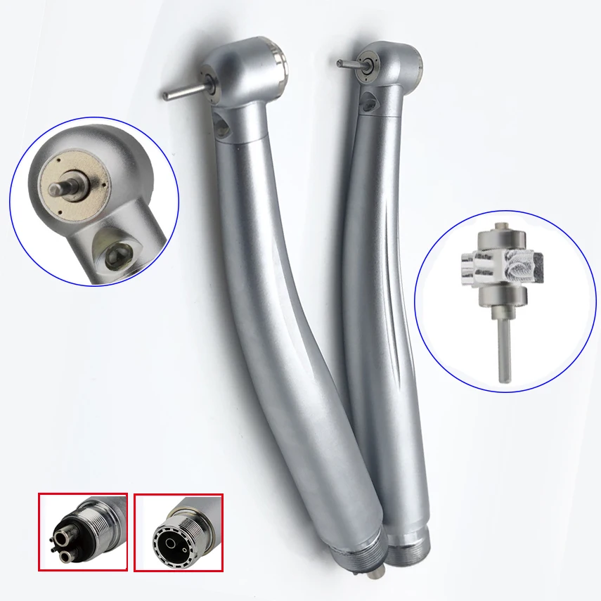 Dental Handpiece LED E-generator Push Button High Speed Handpiece Air Turbine Triple Water Spray Hand piece
Dental Handpiece LED E-generator Push Button High Speed Handpiece Air Turbine Triple Water Spray Hand piece