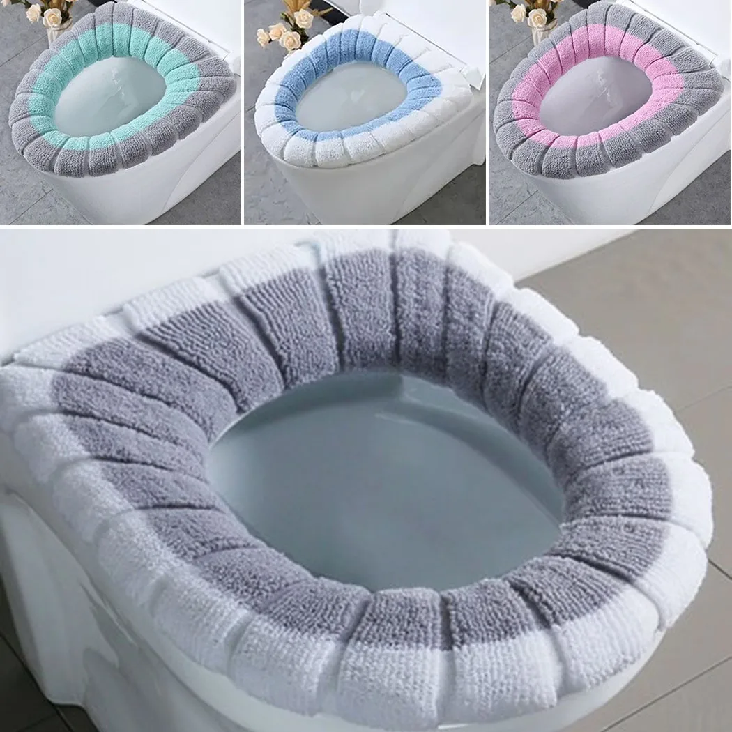 Bathroom Warmer Toilet Washable Soft Pad Seat Closestool Cover Lid Mat Cushion Ice Cold Toilet Seat Covers Seat Pads Bathroom
Bathroom Warmer Toilet Washable Soft Pad Seat Closestool Cover Lid Mat Cushion Ice Cold Toilet Seat Covers Seat Pads Bathroom