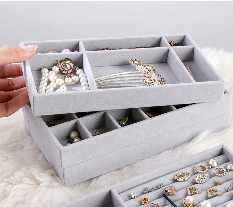 Jewelry Storage Tray Display Jewel Holder Stand Bracelet Necklace Ring Storage Box Showcase Drawer Jewelry Organizer
Jewelry Storage Tray Display Jewel Holder Stand Bracelet Necklace Ring Storage Box Showcase Drawer Jewelry Organizer