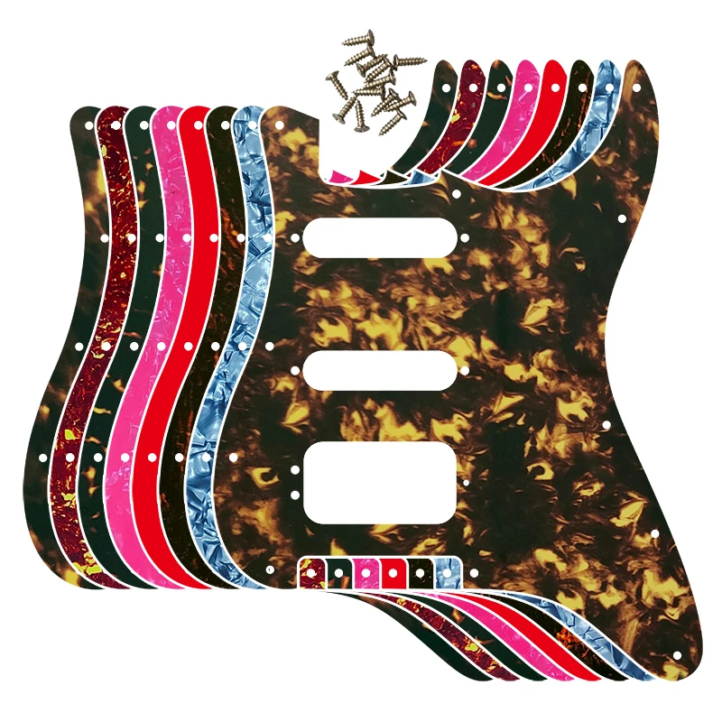 Fei Man Guitar Pickguards Suit For 11 Screw Hole Strat Humbucker HSS Guitar No Control Hole Scratch Plate No Switch Hole
Fei Man Guitar Pickguards Suit For 11 Screw Hole Strat Humbucker HSS Guitar No Control Hole Scratch Plate No Switch Hole