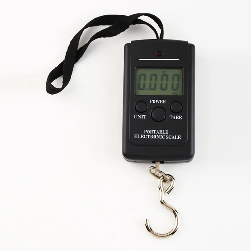 40kg Mini Digital Scale For Fishing Luggage Travel Weighting Hanging Hook Scale Portable Electronic Scale
40kg Mini Digital Scale For Fishing Luggage Travel Weighting Hanging Hook Scale Portable Electronic Scale