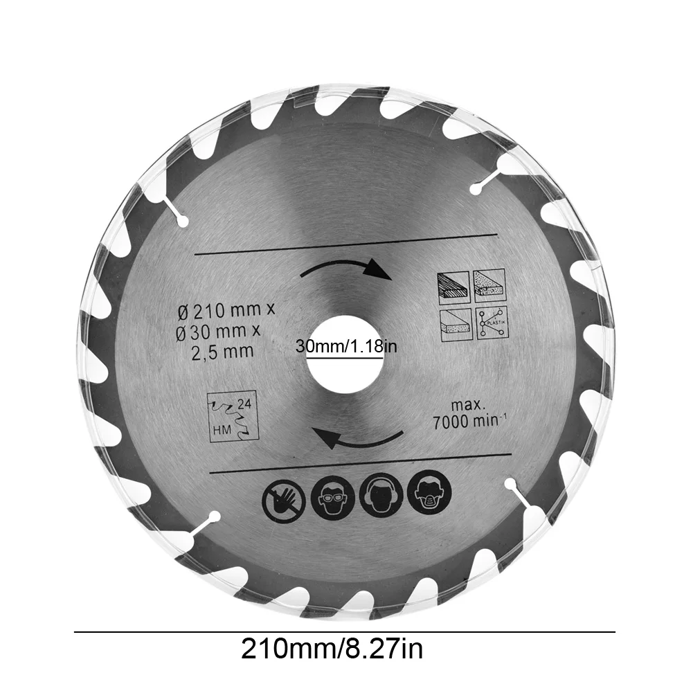 3pcs 210mm 24, 48T, 60T TCT Circular Saw Blades Saw Disc Blade 30mm Bore Cutting Tools
3pcs 210mm 24, 48T, 60T TCT Circular Saw Blades Saw Disc Blade 30mm Bore Cutting Tools