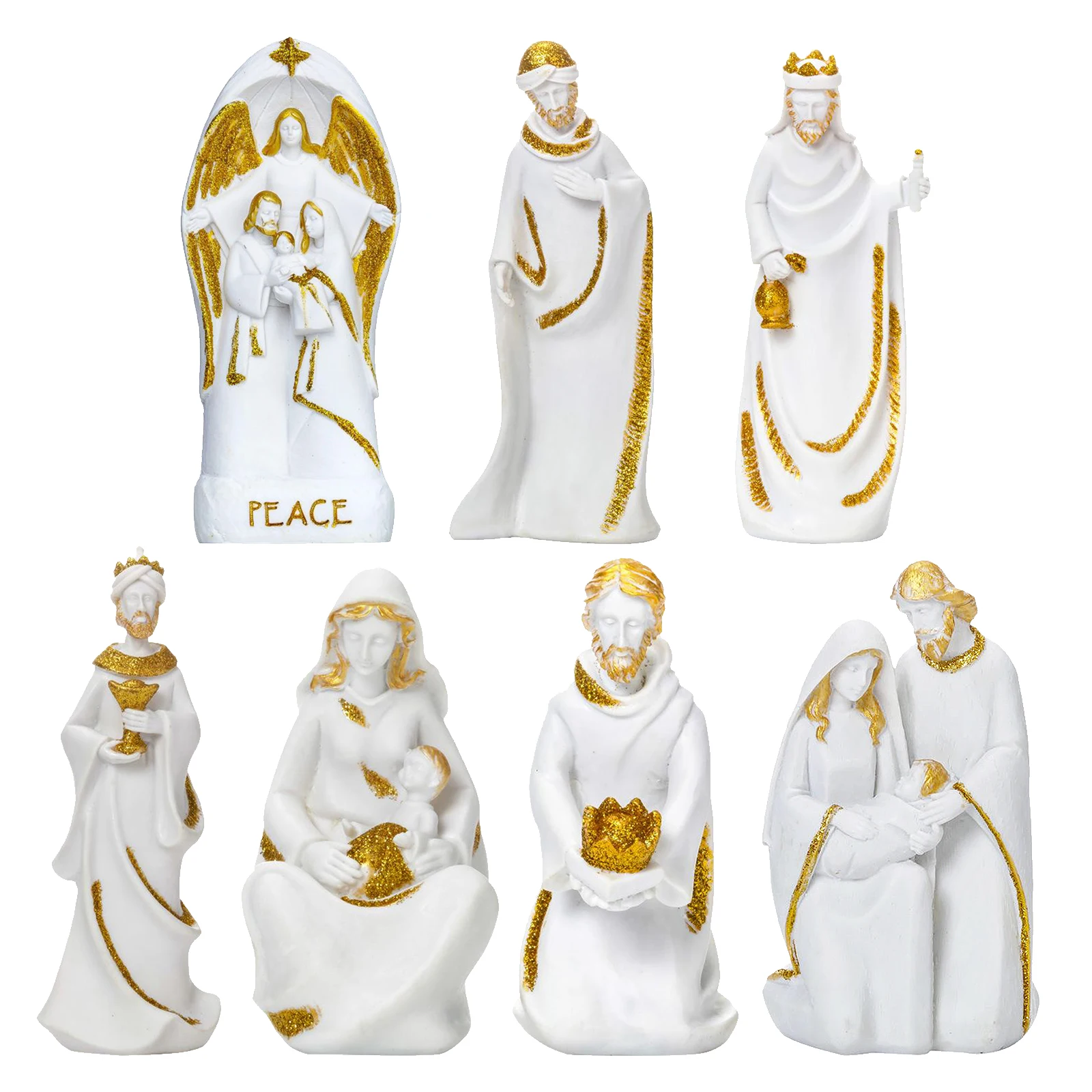 Catholic Resin Statue Handmade Jesus Series Figurine Christmas Home Decoration Gift Desktop Ornaments
Catholic Resin Statue Handmade Jesus Series Figurine Christmas Home Decoration Gift Desktop Ornaments