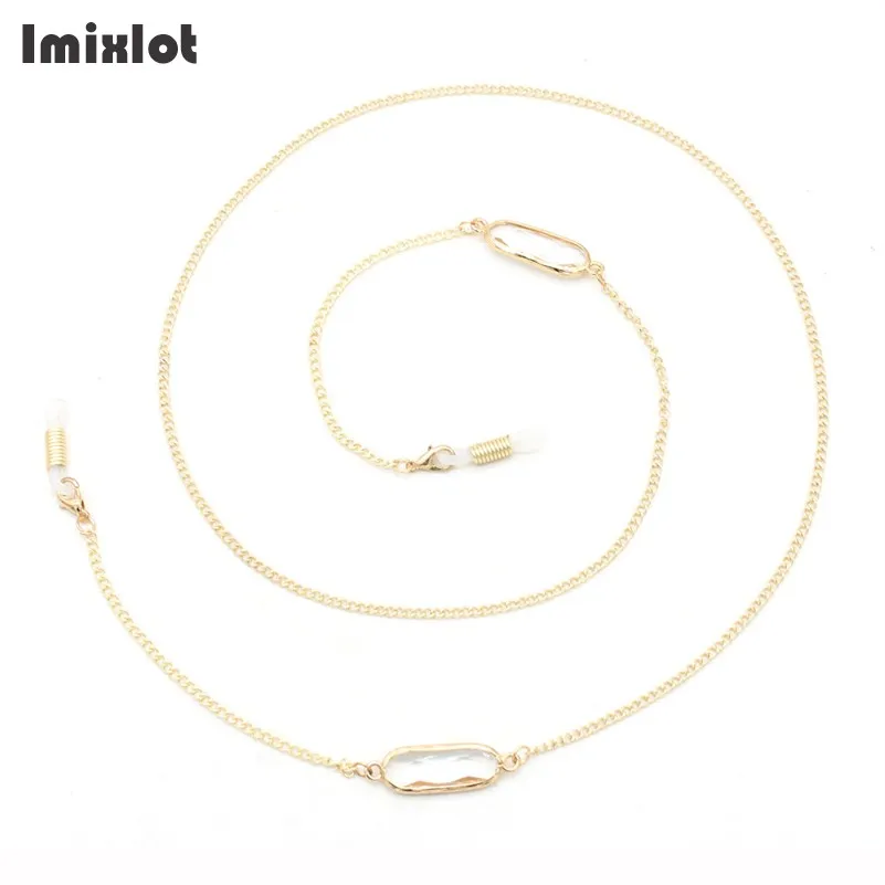 1PC Women Glasses Chains Strap Rhinestone Geometric Neck Cord Anti Slip Eyeglass Chain Sunglasses String Glasses Accessories
1PC Women Glasses Chains Strap Rhinestone Geometric Neck Cord Anti Slip Eyeglass Chain Sunglasses String Glasses Accessories