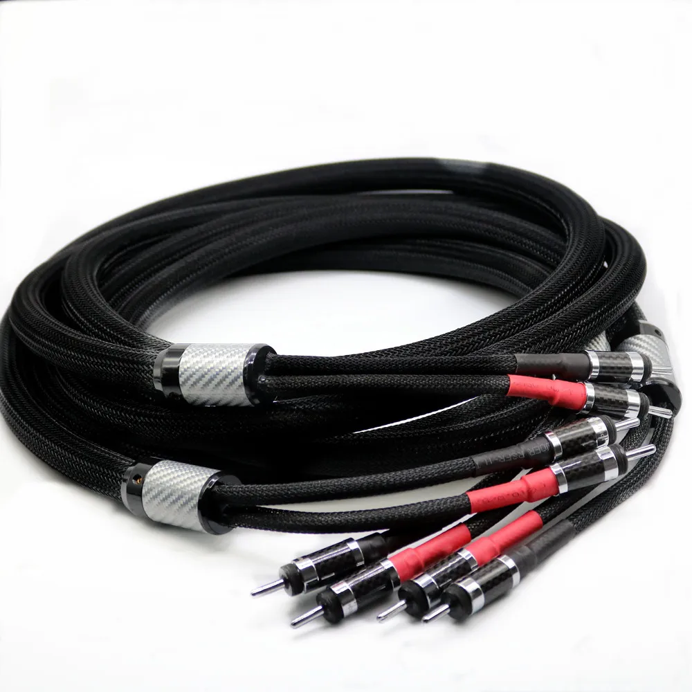 yivosound Hifi Bi Wiring Speaker Cable Hi-end OCC Speaker Wire With Carbon Fiber Banana Plug
yivosound Hifi Bi Wiring Speaker Cable Hi-end OCC Speaker Wire With Carbon Fiber Banana Plug
