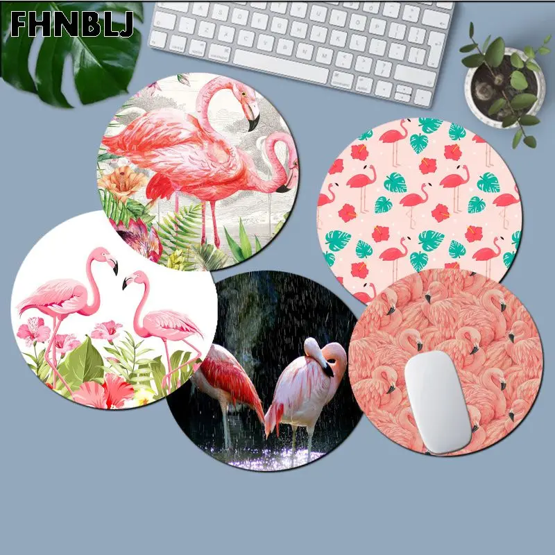 FHNBLJ Hot Sales animal Flamingo Beautiful Anime round Mouse Mat gaming Mousepad Rug For PC Laptop Notebook
FHNBLJ Hot Sales animal Flamingo Beautiful Anime round Mouse Mat gaming Mousepad Rug For PC Laptop Notebook