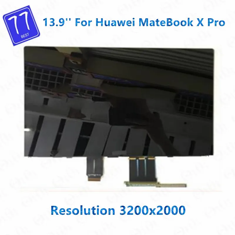 

Original 13.9-inch For Huawei MateBook X Pro MACH-W19 MACH-W29 touch screen LCD monitor LPM139M422 A 3K display 3000X200