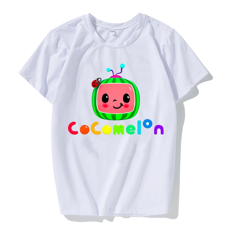 2021 Summer Children's White Pink T-Shirt Teenagers Clothes Baby Cartoons Cocomelon Anime Tshirts Clothing For Girl Boys Tee Top
2021 Summer Children's White Pink T-Shirt Teenagers Clothes Baby Cartoons Cocomelon Anime Tshirts Clothing For Girl Boys Tee Top