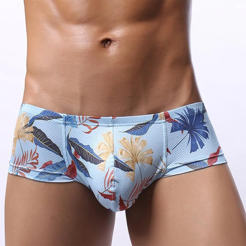 Men Sexy Fashion Beach Style Printed Briefs More Breathable Low Rise Bulge Pouch Comfortable Underwear Underpants Boxer Briefs
Men Sexy Fashion Beach Style Printed Briefs More Breathable Low Rise Bulge Pouch Comfortable Underwear Underpants Boxer Briefs