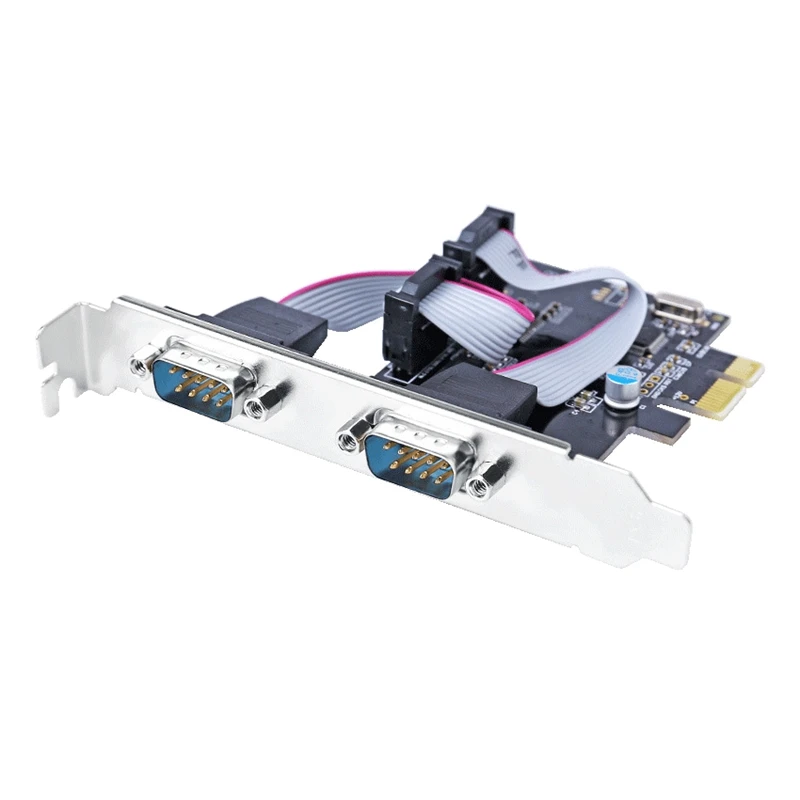 PCI-E Serial Port Card Desktop Computer PCIe to COM RS232 Industrial Control DB9-Pin Expansion Card
PCI-E Serial Port Card Desktop Computer PCIe to COM RS232 Industrial Control DB9-Pin Expansion Card