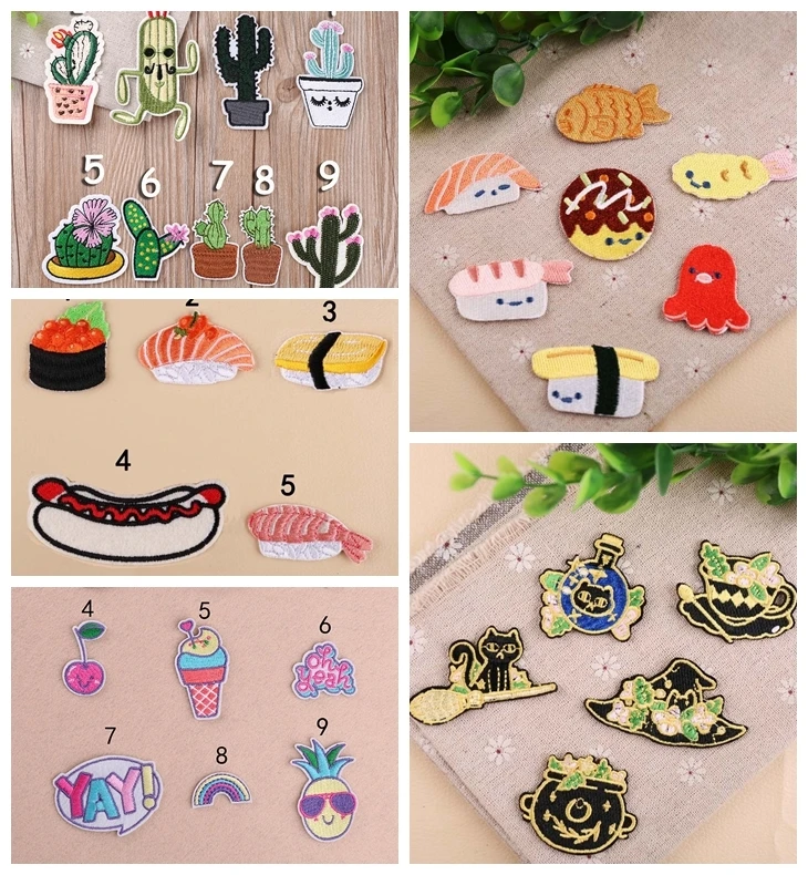 Cartoon Food Dessert Cat Embroidery Ironing Badge DIY Decoration Kids Clothes Accessories Can Be Sewn Washable Labels
Cartoon Food Dessert Cat Embroidery Ironing Badge DIY Decoration Kids Clothes Accessories Can Be Sewn Washable Labels