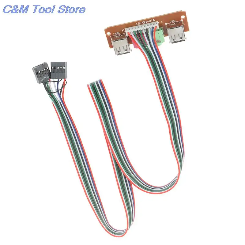 2 USB PC чехол для компьютера 6,8 см Передняя панель USB аудио порт микрофон наушники кабель
2 USB PC чехол для компьютера 6,8 см Передняя панель USB аудио порт микрофон наушники кабель
