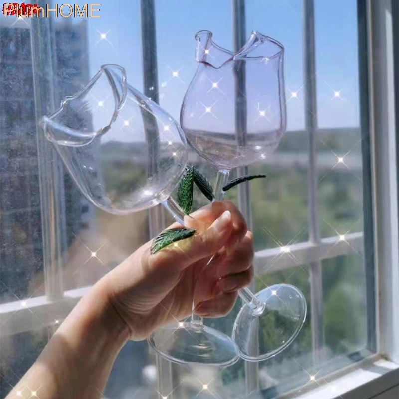 Hot Rose Flower Shape Wine Glass Dolphins Red Wine Goblet Party Mug Cocktail Glasses Storage Rack
Hot Rose Flower Shape Wine Glass Dolphins Red Wine Goblet Party Mug Cocktail Glasses Storage Rack