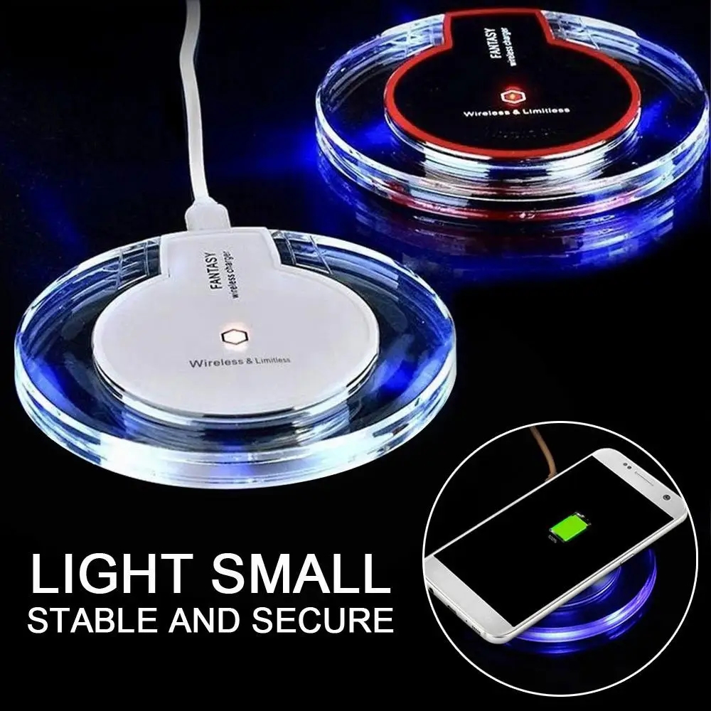 Wireless Charger Ultra-Thin Crystal Charging for Samsung Galaxy S9 Note Edge for iPhone for Xiaomi for Huawei Phone Charger
Wireless Charger Ultra-Thin Crystal Charging for Samsung Galaxy S9 Note Edge for iPhone for Xiaomi for Huawei Phone Charger