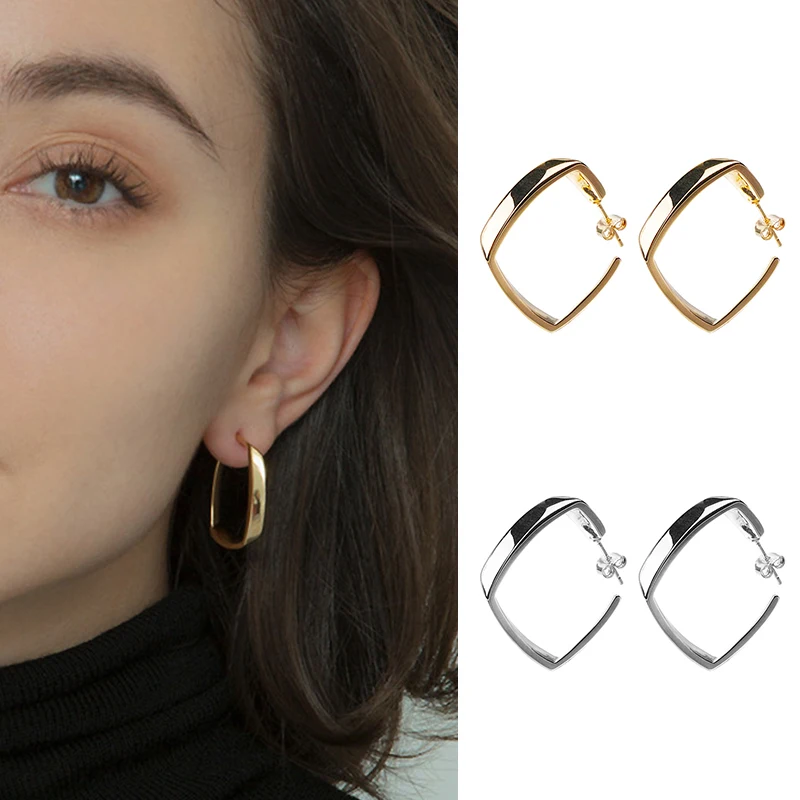 Retro Minimalist Square Earrings Irregular Stud Earrings New Exaggerated Cold Wind Fashion Earring for Women Opening Accessories 
Retro Minimalist Square Earrings Irregular Stud Earrings New Exaggerated Cold Wind Fashion Earring for Women Opening Accessories