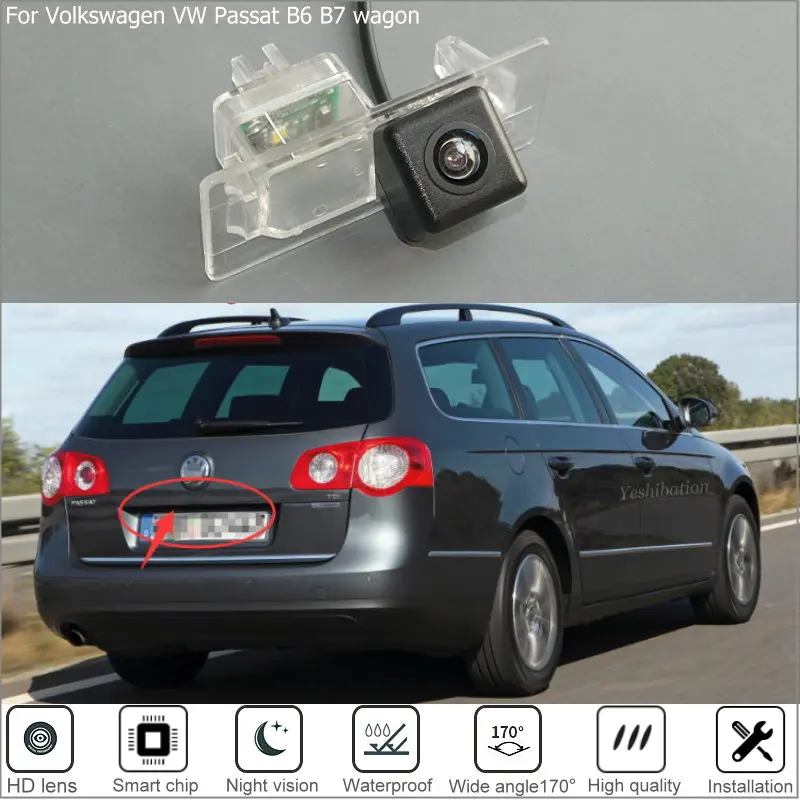 Автомобильная камера заднего вида для Volkswagen VW Passat B6 B7 wagon 2006 2007 2008 2009 2010 HD CCD камера ночного видения для парковки
Автомобильная камера заднего вида для Volkswagen VW Passat B6 B7 wagon 2006 2007 2008 2009 2010 HD CCD камера ночного видения для парковки