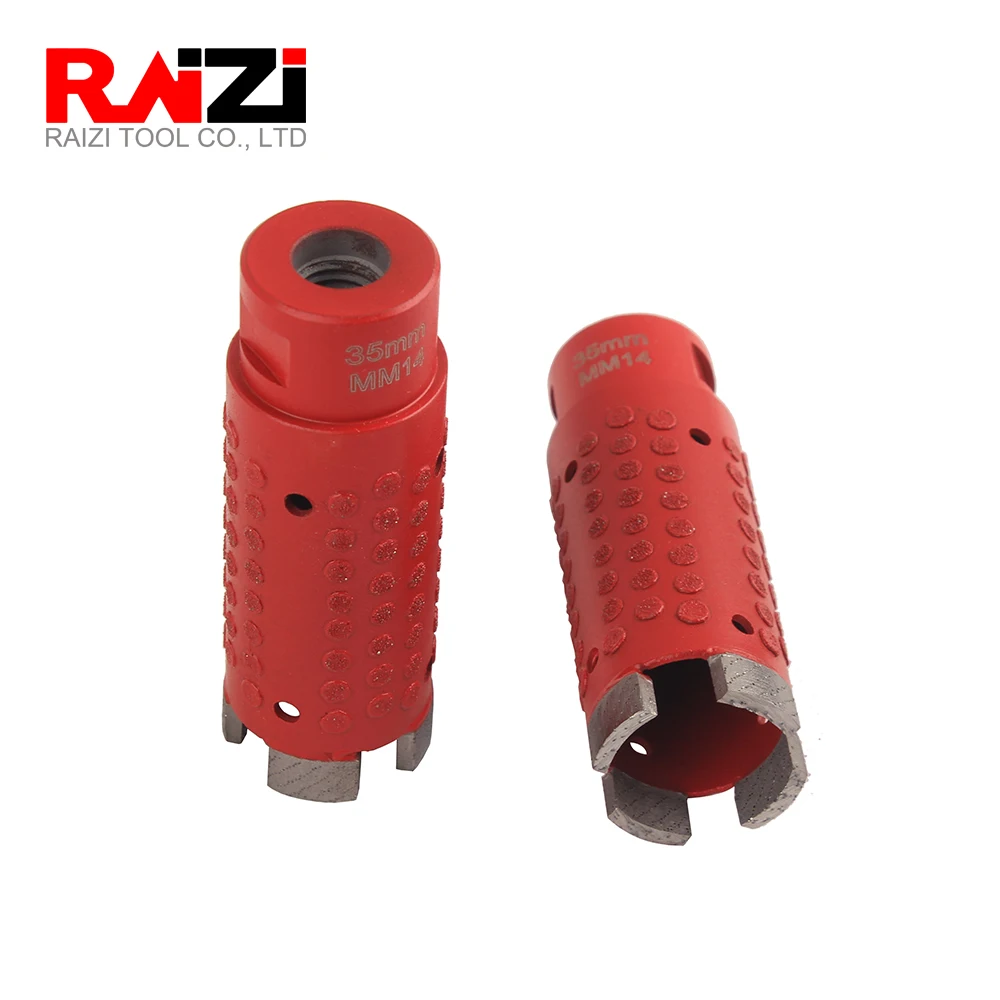 Raizi Phoenix 1pc 35mm Dry Diamond Core Drill Bits For Granite With Vacuum Brazed Side Protection
Raizi Phoenix 1pc 35mm Dry Diamond Core Drill Bits For Granite With Vacuum Brazed Side Protection