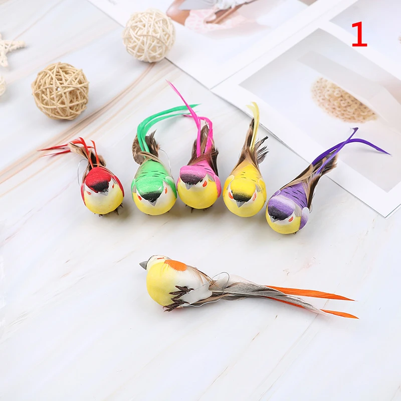 1Pcs DIY Party Crafts Ornament Props Artificial Foam Feather Simulation Bird Home Garden Wedding Decoration
1Pcs DIY Party Crafts Ornament Props Artificial Foam Feather Simulation Bird Home Garden Wedding Decoration