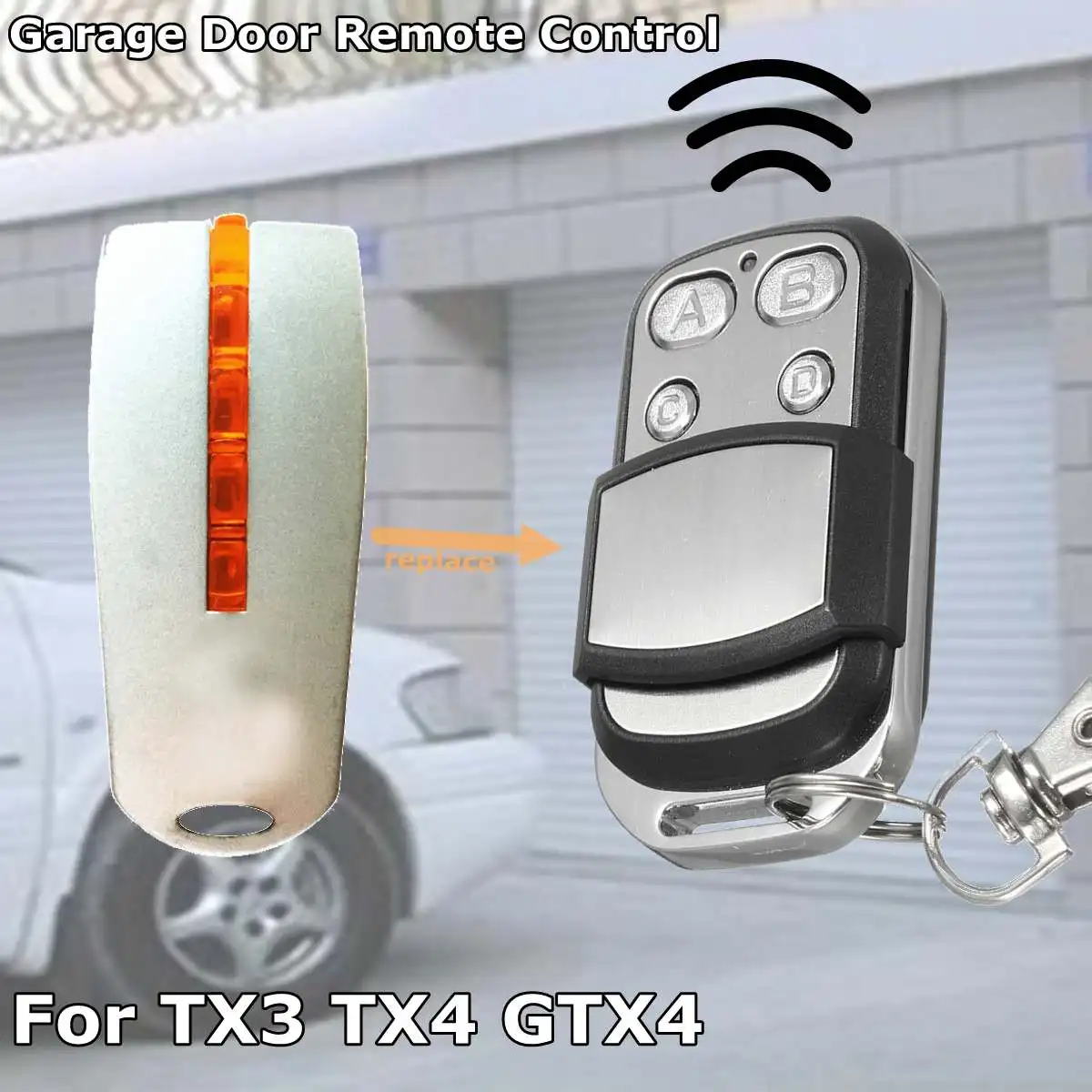 Пульт дистанционного управления для гаражных ворот Mhouse MyHouse TX4 TX3 GTX4 433,92 МГц
Пульт дистанционного управления для гаражных ворот Mhouse MyHouse TX4 TX3 GTX4 433,92 МГц