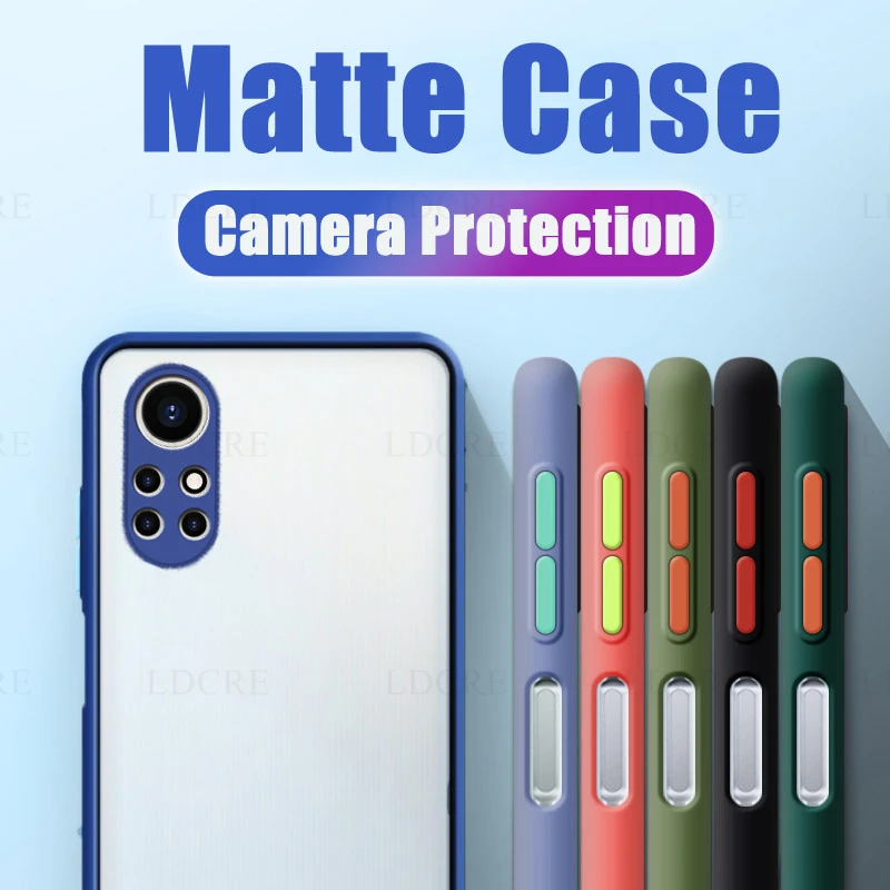 For Huawei Nova 8 Case Armor Bumper Frame Matte Camera Protective Transparent Case For Huawei Nova 8 Cover For Huawei Nova 8
For Huawei Nova 8 Case Armor Bumper Frame Matte Camera Protective Transparent Case For Huawei Nova 8 Cover For Huawei Nova 8
