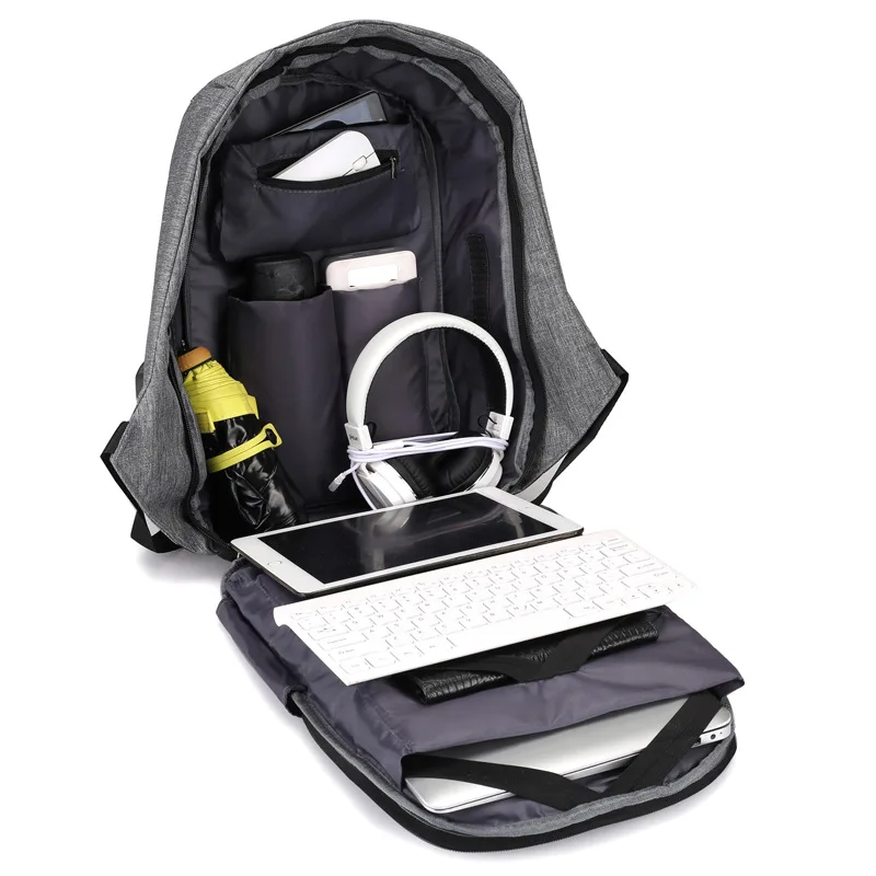 Anti-theft Bag Men Laptop Rucksack Travel Backpack Women Large Capacity Business USB Charge College Student School Shoulder Bags
Anti-theft Bag Men Laptop Rucksack Travel Backpack Women Large Capacity Business USB Charge College Student School Shoulder Bags
