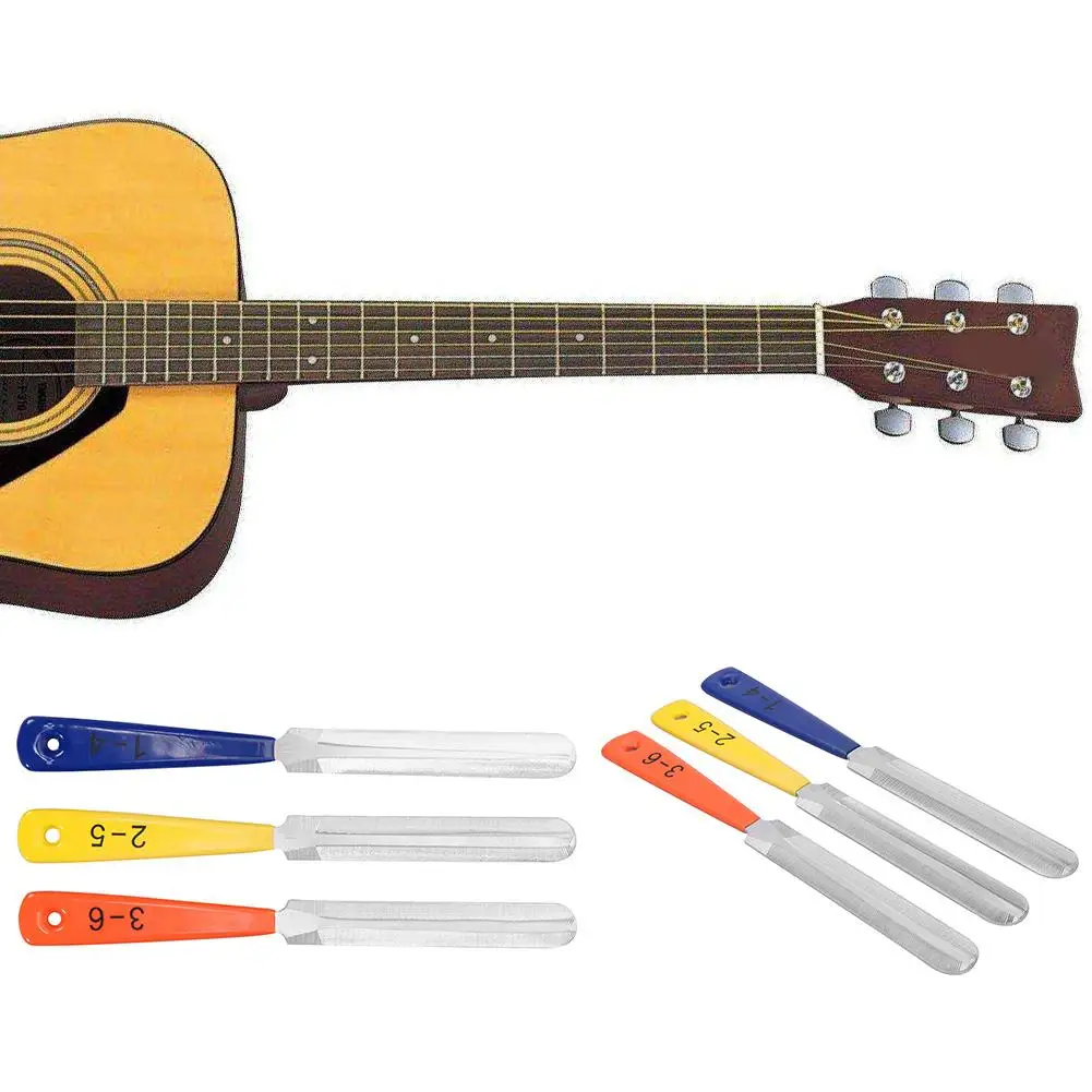 3pcs Double Sided Guitar Nut Slotting Saddle Files Luthier Tool Guitar Steel Fret Nut File Guitarra Bass Mandolin Repair Tools
3pcs Double Sided Guitar Nut Slotting Saddle Files Luthier Tool Guitar Steel Fret Nut File Guitarra Bass Mandolin Repair Tools