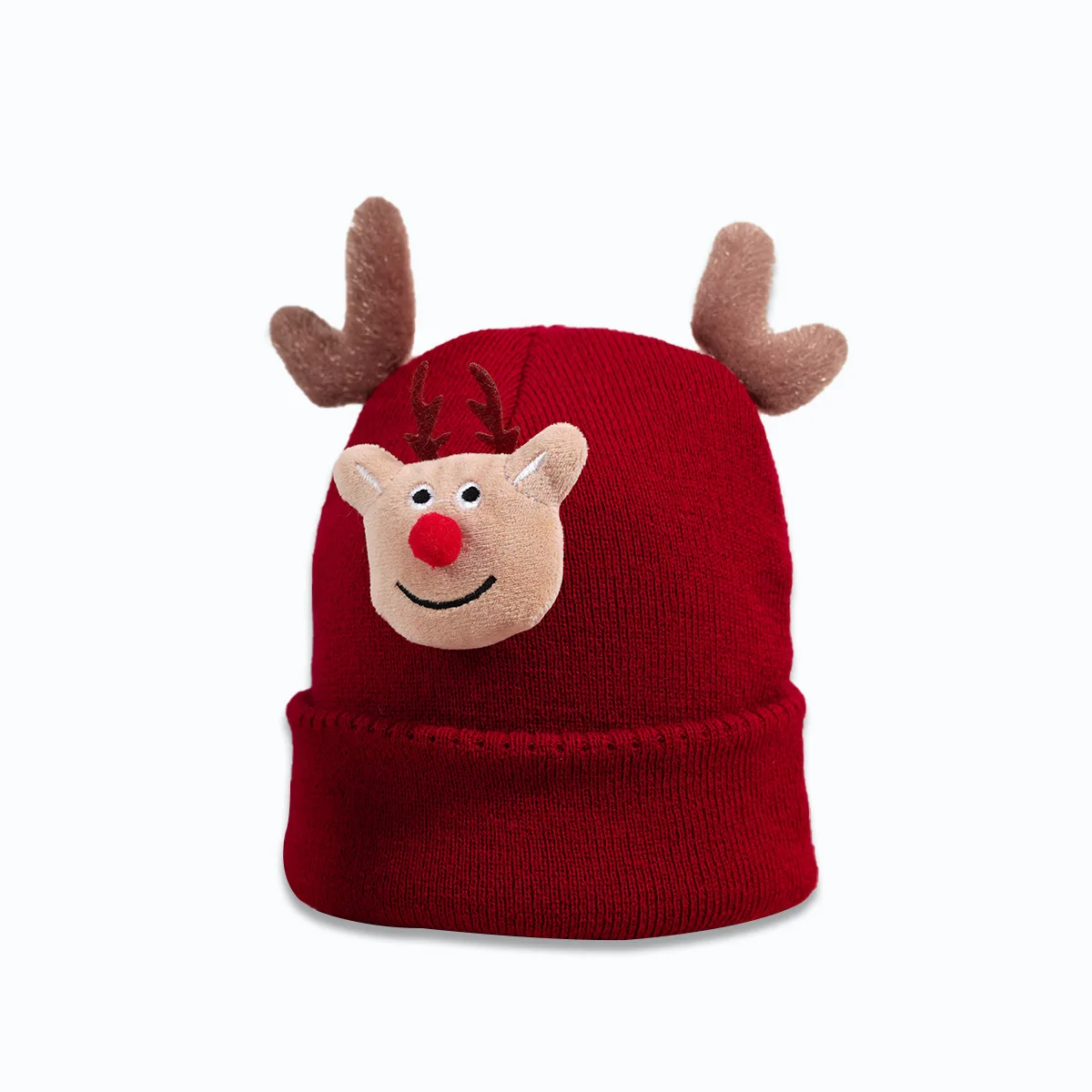 Christmas Hat Female Fashion Deer Wool Hat Wine Red Wild Warm Holiday Hat Male New Style
Christmas Hat Female Fashion Deer Wool Hat Wine Red Wild Warm Holiday Hat Male New Style