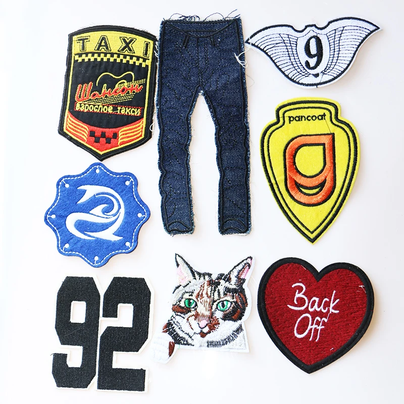 Cartoon Decorative Cat jeans taxi icon Embroidered Applique Patches For DIY Iron on Badges Stickers on backpack,the clothes
Cartoon Decorative Cat jeans taxi icon Embroidered Applique Patches For DIY Iron on Badges Stickers on backpack,the clothes