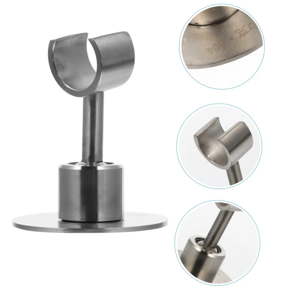 1pc Durable Heavy Duty Stainless Steel Anti-rust Reusable 360 Rotation Shower Holdere for Home Hotel Bathroom
1pc Durable Heavy Duty Stainless Steel Anti-rust Reusable 360 Rotation Shower Holdere for Home Hotel Bathroom