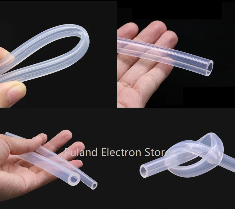 10x13 Silicone Tubing ID 10mm OD 13mm Food Grade Flexible Drink Tubing Pipe Temperature Resistance Nontoxic Transparent
10x13 Silicone Tubing ID 10mm OD 13mm Food Grade Flexible Drink Tubing Pipe Temperature Resistance Nontoxic Transparent