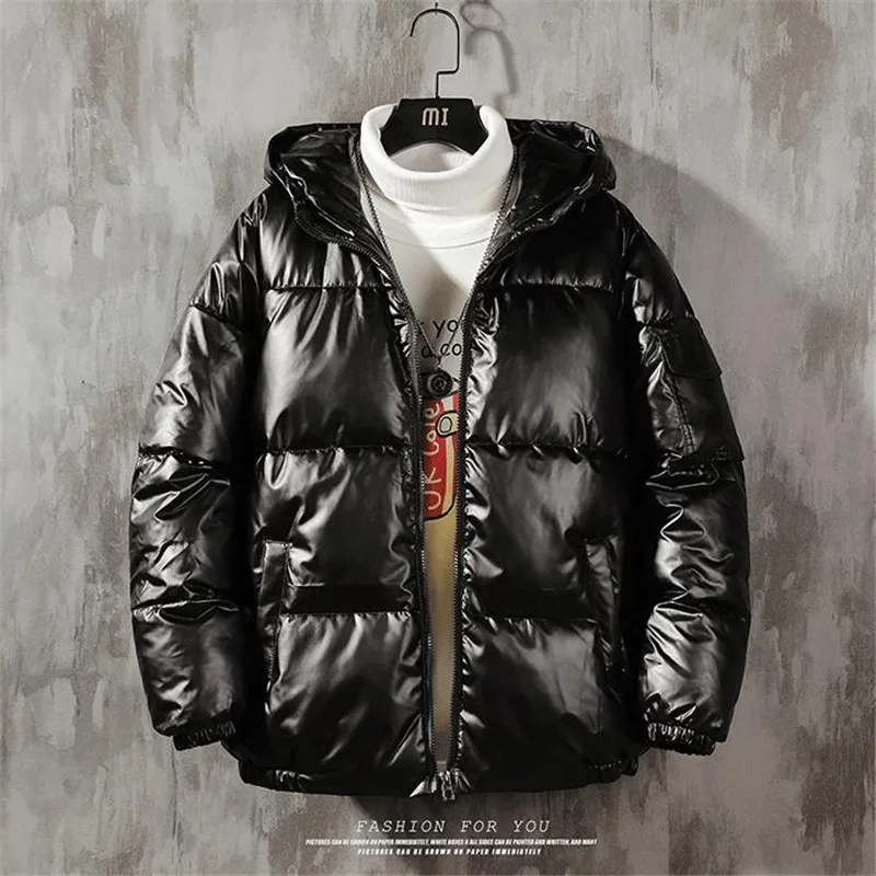 Winter Men Down Jacket Stand-up Collar Thickened Warmth Bright Surface Down Padded Jackets Men's Warm Coats Casual Coat Fashion
Winter Men Down Jacket Stand-up Collar Thickened Warmth Bright Surface Down Padded Jackets Men's Warm Coats Casual Coat Fashion