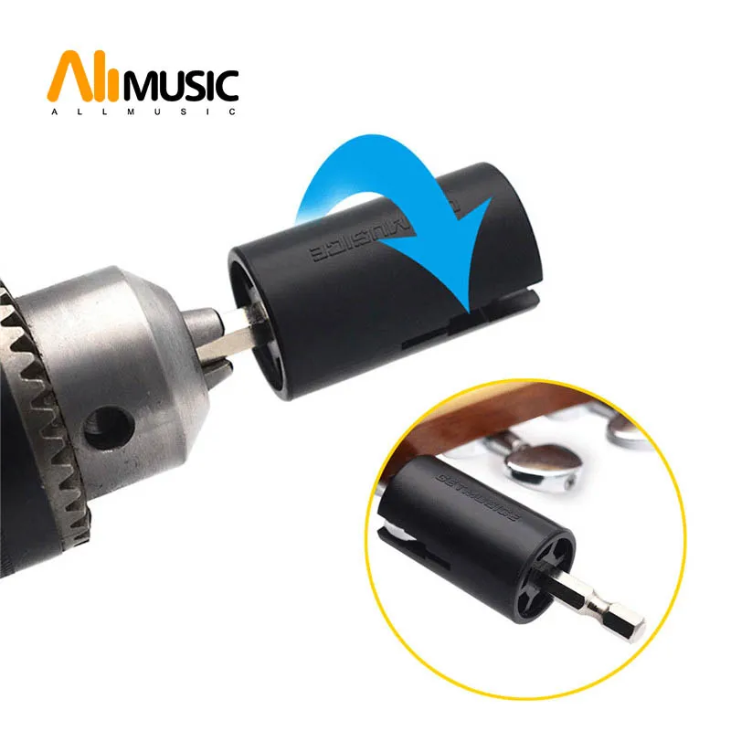 Assemble Electric Drill Hexagonal Guitar String Winder Head Tools For Electric Acoustic Guitar Bass Parts & Accessories
Assemble Electric Drill Hexagonal Guitar String Winder Head Tools For Electric Acoustic Guitar Bass Parts & Accessories