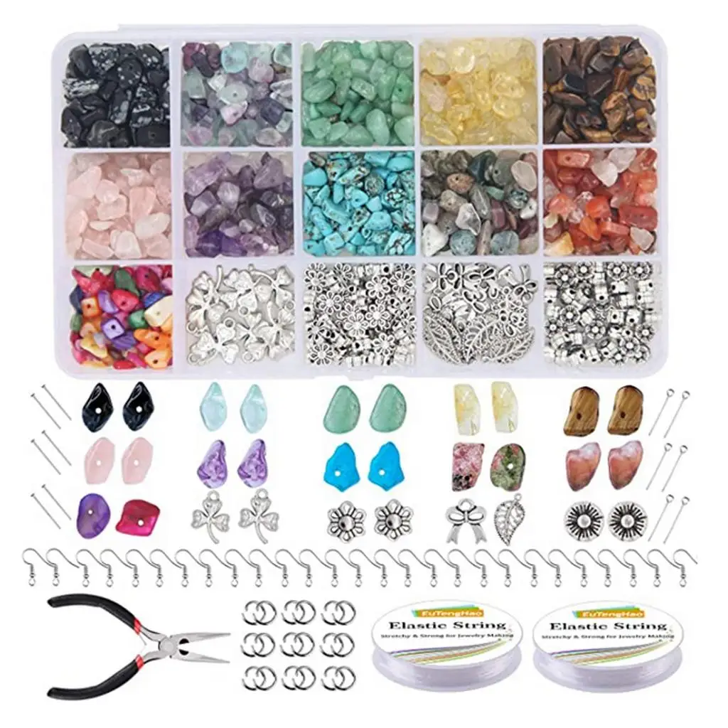 933pcs Irregular Stone Beads Natural Beads for DIY Bracelet Necklaces Earring Jewelry Making
933pcs Irregular Stone Beads Natural Beads for DIY Bracelet Necklaces Earring Jewelry Making