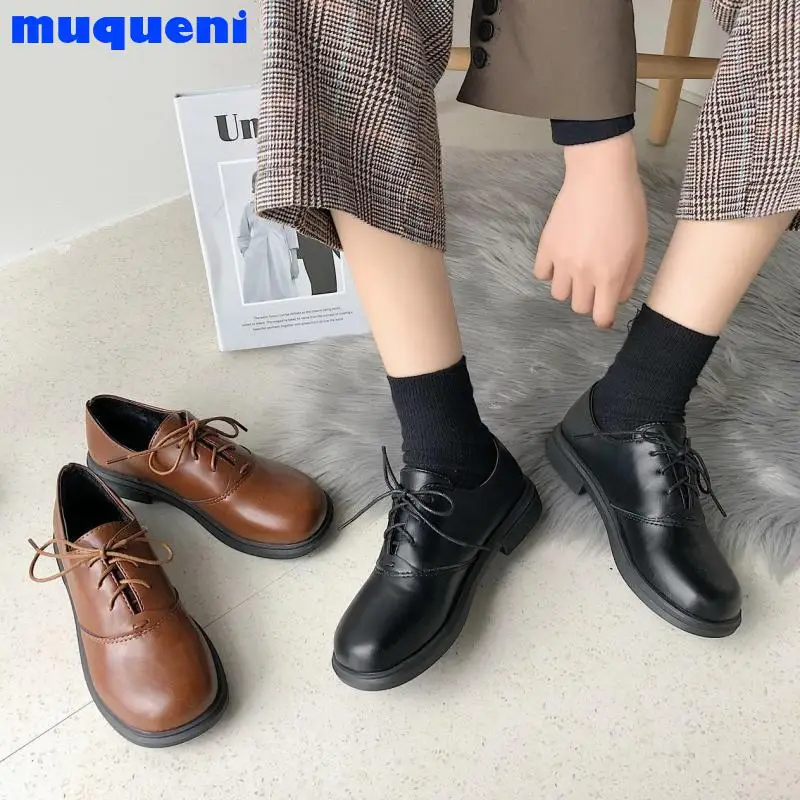 Ladies Shoes Woman Black Shoes For Women Oxford Shoes For Women Designer Fashion Korean Comfortable Mocasines Mujer Balenciaa
Ladies Shoes Woman Black Shoes For Women Oxford Shoes For Women Designer Fashion Korean Comfortable Mocasines Mujer Balenciaa