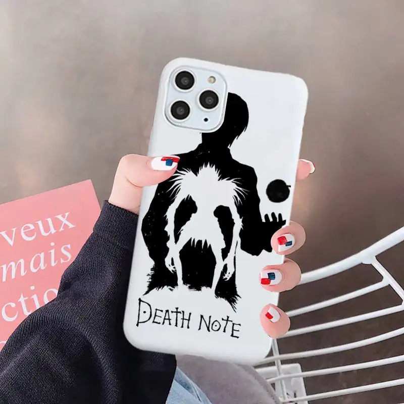Ryuk Death Note Suspense comics Phone Case Candy Color for iPhone 6 7 8 11 12 s mini pro X XS XR MAX Plus
Ryuk Death Note Suspense comics Phone Case Candy Color for iPhone 6 7 8 11 12 s mini pro X XS XR MAX Plus