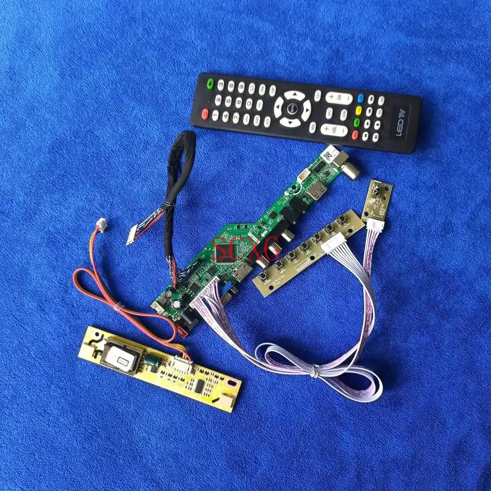 Комплект платы контроллера монитора 2CCFL для LM215WF1/LM215WF2/LM215WF5 HDMI-совместимый USB AV VGA аналоговый сигнал LVDS 30 Pin 1920*1080
Комплект платы контроллера монитора 2CCFL для LM215WF1/LM215WF2/LM215WF5 HDMI-совместимый USB AV VGA аналоговый сигнал LVDS 30 Pin 1920*1080