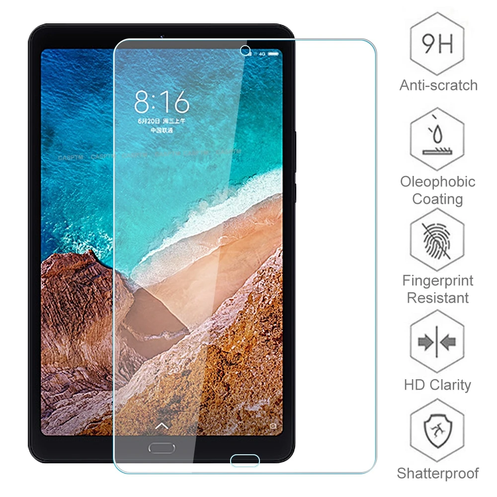 Закаленное стекло 9H для Xiaomi Mi Pad 4 Plus Защита экрана MiPad 10 1 полное покрытие планшета