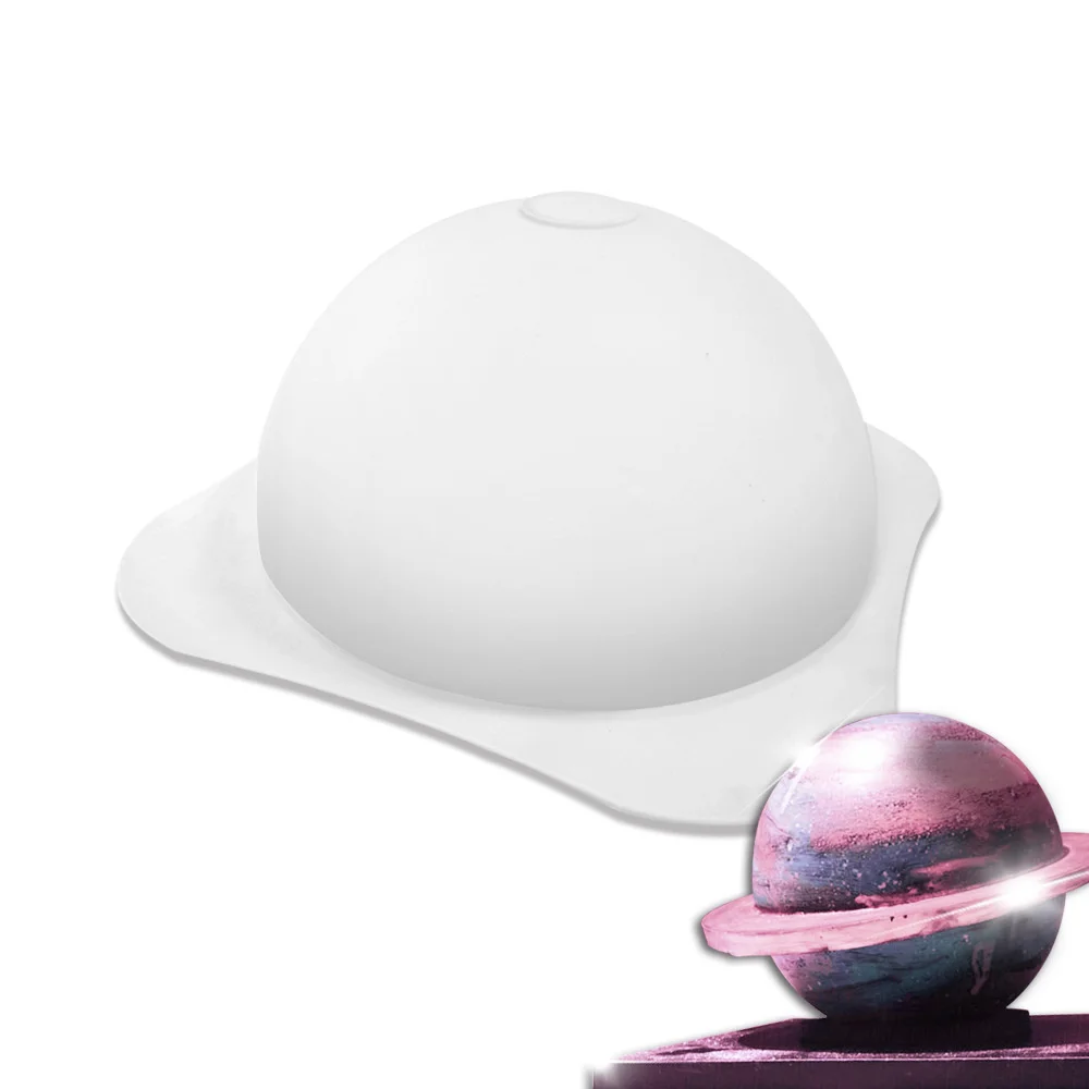 3D Planet Shaped Fondant Mold DIY Hemisphere Silicone Mold for Desserts Cake Decor Party Pastry Baking Bakeware Party Tool
3D Planet Shaped Fondant Mold DIY Hemisphere Silicone Mold for Desserts Cake Decor Party Pastry Baking Bakeware Party Tool