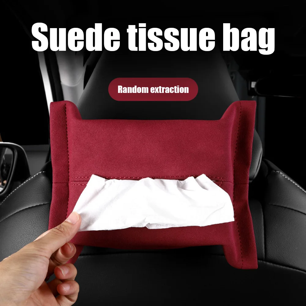 Car Accessories Car Sun Visor Tissue Box Suede Paper Napkin Seats Holder Storage Bag Auto Interior Case Storage Decoration
Car Accessories Car Sun Visor Tissue Box Suede Paper Napkin Seats Holder Storage Bag Auto Interior Case Storage Decoration