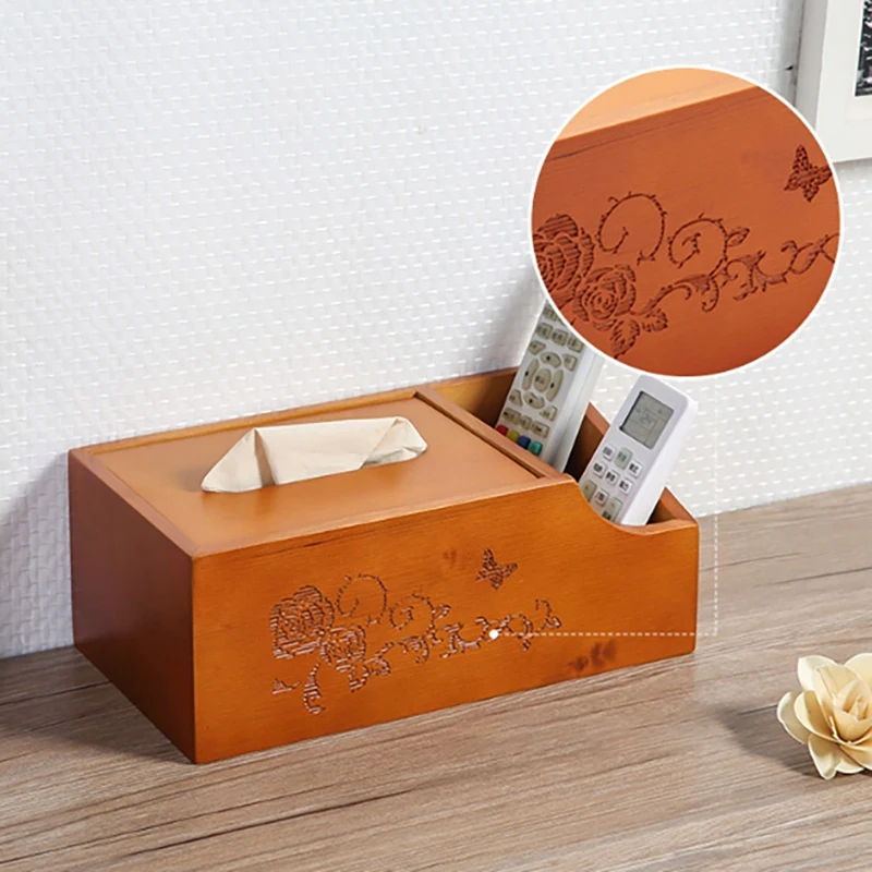 Wooden Tissue Box Storage Caddy For Bathroom Vanity Dresser Night Stand Table Holds Remote Controls Pen
Wooden Tissue Box Storage Caddy For Bathroom Vanity Dresser Night Stand Table Holds Remote Controls Pen